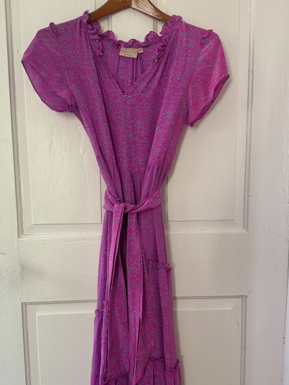RUNGOLEE Purple Maxi Dress XXS